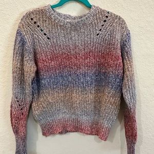 Multicolored sweater, size medium, Ella moss